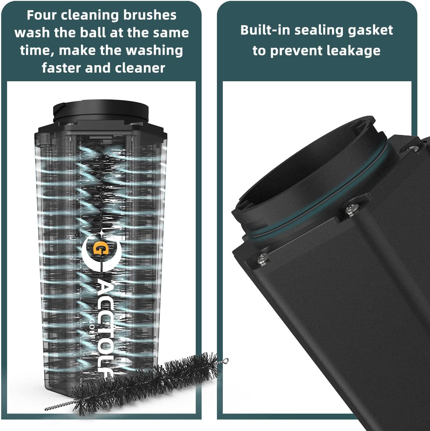 Portable Golf Ball And Bag Cleaning Machine