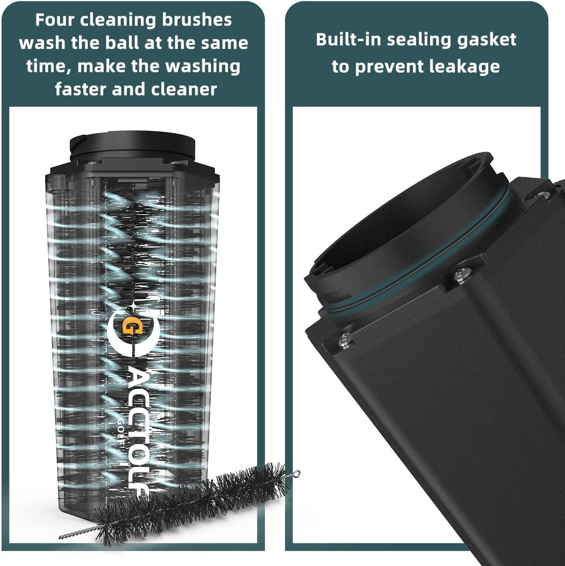 Portable Golf Ball And Bag Cleaning Machine