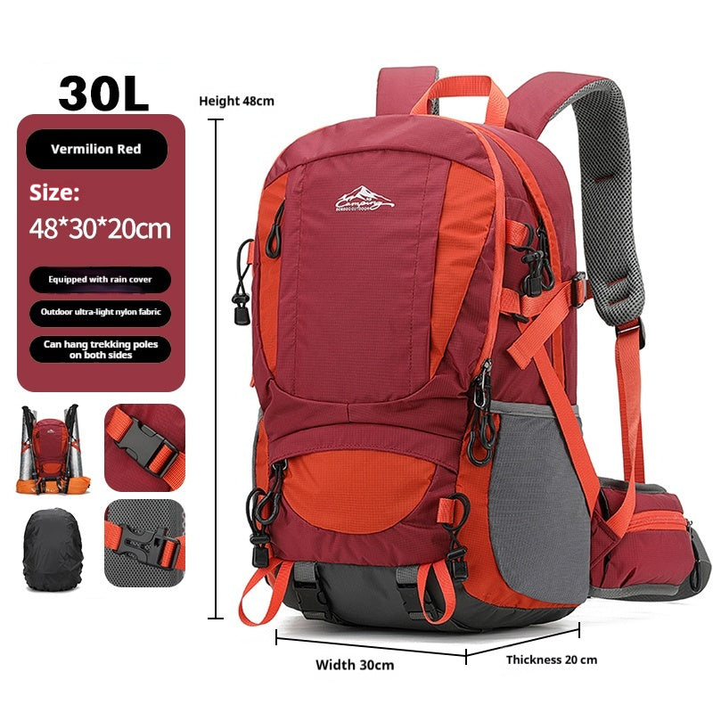 Men’s Lightweight Large Capacity Hiking Backpack